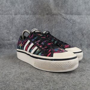 Adidas Shoes Womens 7.5 Sneakers Platform Nizza Casual Lifestyle Print Trainer
